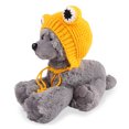 thumbnail image 1 of Cute Funny Knitted Dog Hat Adjustable Winter Pet Accessory For Small Medium Cats Dogs Red, 1 of 8
