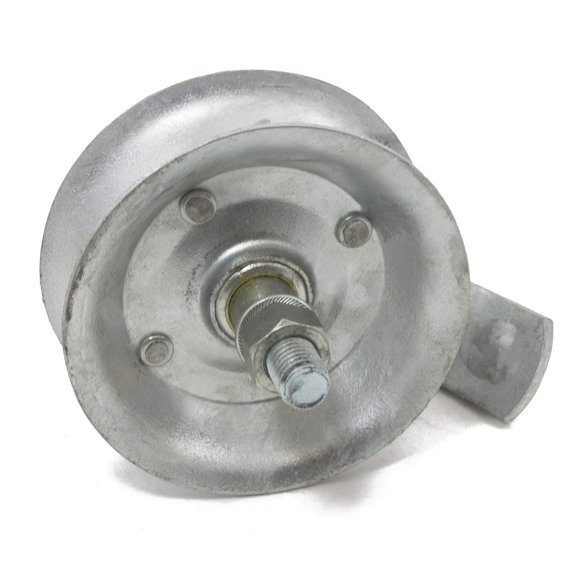 Rodillo de riel para tubería de acero de 5"" (seguridad) galvanizado para diámetro exterior de 1 5/8"" Pista de tubería