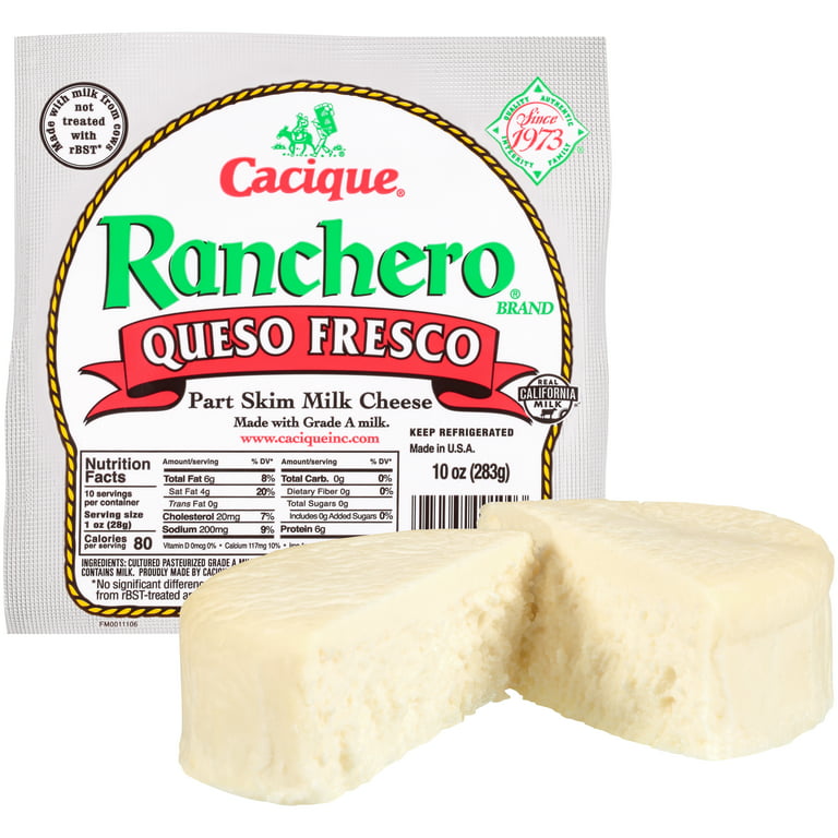 US California Made Cacique Brand Queso Fresco, Removed From