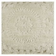 thumbnail image 4 of 100% Cotton Chenille Bedspreads Full/Double Size, Rio Collection Floral Design Bed Cover in Ivory - Tufted Cotton Bedspreads, Lightweight Bedspreads & Coverlets, 4 of 4