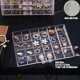 thumbnail image 4 of Caja organizadora de joyas de acrílico con cajones de 5 capas y 120 rejillas organizador transparente para arete con tapa caja de joyería a prueba de, 4 of 8