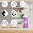 thumbnail image 2 of Set – 2 packs 'Lavender' essential oil odor eliminator deodorant & 2 packs 'Citrus' multi-surface cleaning spray, suitable for bathrooms, kitchens, floors – stone and marble., 2 of 4