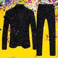thumbnail image 2 of Mens Carnival 3D Digital Printed Suit Set Polyester Light Business Jacket Trousers for Outdoor Fashion, 2 of 4