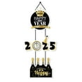 thumbnail image 2 of 2025 Happy Year Door Hanger Party Decorations Themed Door Pendant Flat Hanging Ornament Holiday Scene Decor 2 Piece Set, 2 of 5