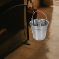 thumbnail image 4 of Cubo de ceniza galvanizado WeiWei con asa para uso en interiores y exteriores, 4 of 6