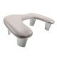 thumbnail image 4 of Soporte para reposabrazos de uñas en forma de U, cómodo reposamanos para uñas desmontable, reposamanos para uñas marrón, 4 of 8