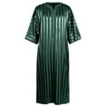 thumbnail image 4 of PMVFHDE mens shirts Arab Middle Loose Fit Long Robe for Casual Everyday Wear, 4 of 9