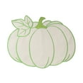 thumbnail image 2 of HongMinWen Fall Thanksgiving Pumpkin Placemats, Fall Autumn Table Decorations Indoor, Farmhouse Harvest Pumpkins Table Round Placemats for Party Kitchen Dinning, 2 of 6