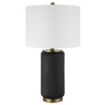 thumbnail image 3 of Uttermost 1-Light Contemporary Ceramic Table Lamp in Black/Gold, 3 of 7