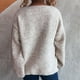 thumbnail image 5 of Ailaofu Women's Cropped Sweater Top Crewneck Long Sleeve Knit Fall Pullover Sweater, 5 of 6