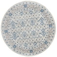 thumbnail image 2 of SAFAVIEH Brentwood Gillian Floral Area Rug, Light Gray/Blue, 3' x 3' Round, 2 of 11