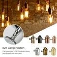 thumbnail image 2 of 1PC E27 Lamp Holder Socket with Switch For Pendant Lamp Home E3O8, 2 of 8