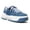 Denim Blue, variant on LUCKY STEP Stylish Thick Soled Sneakers Multi Colored Shoelaces Casual Shoes,Black&White,Womens