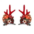 thumbnail image 1 of Decoraciones navideñas, adornos navideños, regalos de Navidad, pinza para el pelo navideña para niños, pinza para el pelo navideña, pinza bonita para el pelo, pinza para el pelo, horquilla, 1 of 2