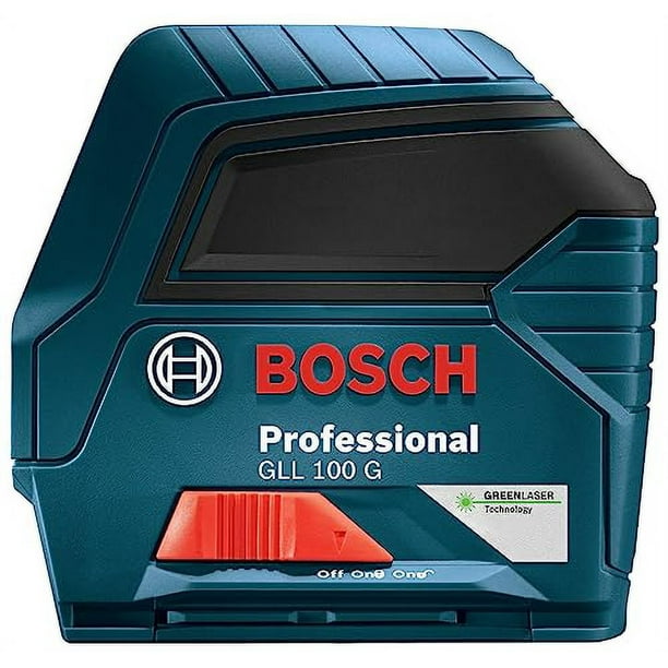 BOSCH GLL 100 GX Green Beam Self Leveling Cross Line Laser