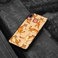thumbnail image 4 of WIRESTER Shockproof Soft Rubber Cover Case for Samsung Galaxy A20 / A30 6.4" 2019, Orange Tabby Cat Funny Playful Postures On Sunset Background, 4 of 5