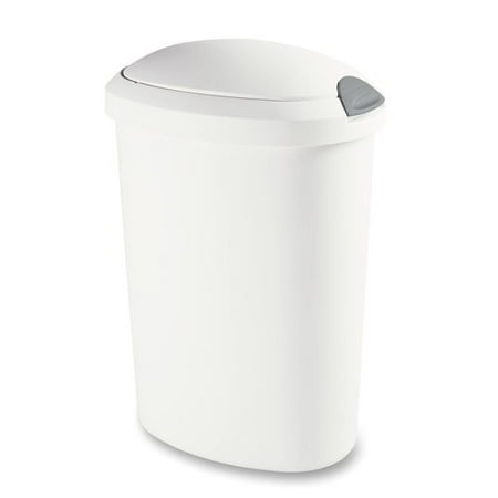 Sterilite Touch Top Wastebasket 5 2 Gal