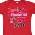 thumbnail image 4 of Inktastic Cupid is Promoting Me to Big Sister Girls Baby Bodysuit, 4 of 5