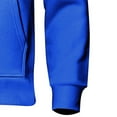 thumbnail image 5 of Aobny Men Shirt Pocket Sweatshirt Plain T-Shirts Long Sleeve Hooded Big & Tall Shirts for Men,Blue,4XL, 5 of 5