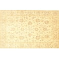 thumbnail image 1 of Ahgly Company Indoor Rectangle Traditional Mustard Yellow Oriental Area Rugs, 3' x 5', 1 of 6