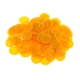 thumbnail image 1 of 100 Unids / Pack Plástico ABS 23 Mm Juego de Bingo Fichas de Póquer Fichas de Juguetes Amarillo Sunnimix Fichas de juego de bingo, 1 of 8