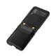 thumbnail image 1 of Funda para teléfono con tarjetero de PU con cordón para mujer y hombre, a prueba de golpes, protectora para tarjetas Negro para Flip Four, 1 of 9