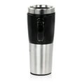 thumbnail image 2 of Mr. Coffee 16 Ounce Stainless Steel and Stoneware Travel Mug, 2 of 3