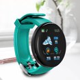 thumbnail image 2 of Tholdsy Reloj inteligente inalámbrico de plástico Pantalla redonda portátil Reloj de compatible con Bluetooth de presión arterial alimentado Relojes inteligentes Verde, 2 of 6