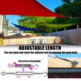 thumbnail image 5 of Tensores Gancho Reedny Tensor de acero inoxidable 304 Heavy Duty M4 M6 M8 Tensor de gancho y ojo para cables Tensión de cuerda de alambre 5/32"" 1/4"" 5/16"" para instalación de cuerda de tienda de ca, 5 of 5