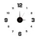thumbnail image 1 of Large Wall Clock 3D Luminous Frameless Wall Clocks Digital Clock Wall Stickers Silent Clock for Home Living Room, 1 of 5