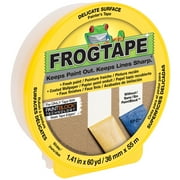 FrogTape 1.41 in. x 60 yd. Yellow Delicate Surface Painter's Tape
