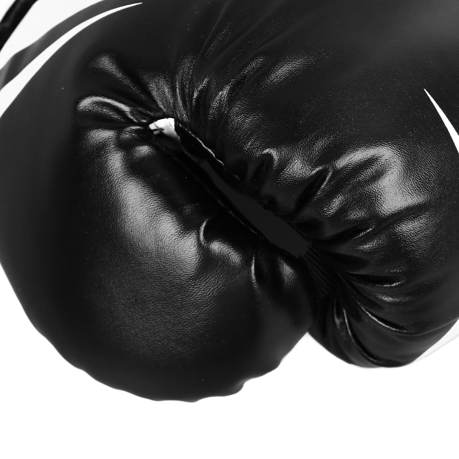 Suodoka 10oz Boxing Training Gloves for Men Women, Professional Heavy Bag Workout Sparring MMA Fighting Taekwondo Kickboxing Gloves, Black (10 Ounces / 283 Grams)