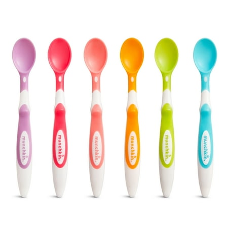 UPC: 0735282100628 | Munchkin Soft-Tip Infant Spoon  BPA Free  Multi-Color  6 Count