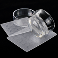 thumbnail image 5 of Juego de estampador y escurridor suave transparente, impresora de uñas de silicona, herramienta de arte de uñas con cubierta Adepaton CPB-DE-LYY506-3, 5 of 5