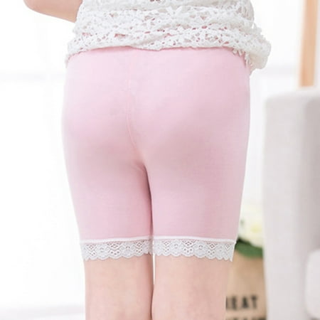 

Wodstyle Girls Children Cotton Safety Pants Underwear Stretch Kids Leggings Short Panties