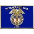 thumbnail image 1 of EagleEmblems B0150 Buckle-Merchant Marine (3.125''), 1 of 3