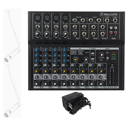 2 AKG CHM99WH Hanging Condenser Choir Microphones Mixer For Theater Stage/Church