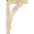 thumbnail image 3 of Ekena Millwork 3 1/2"W x 20"D x 32"H Thorton Block Smooth Bracket, Douglas Fir, 3 of 25
