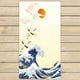 thumbnail image 1 of ABPHQTO The First Sunrise Japón Toallas Playa Baño Piscina Sprot Travel Hand Spa Toalla 75x140 cm, 1 of 1