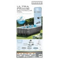 thumbnail image 6 of Intex 18' x 9' x 52" Ultra Frame Rectangular Above Ground Swimming Pool with Sand Filter Pump, 6 of 6