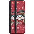 thumbnail image 2 of NETILGEN Christmas Decor Refrigerator Door Handle Covers Set of 2, Kitchen Appliance Non Slip Fridge Dishwashers Microwave Door Handle Covers Cute Snowman Print, 2 of 6