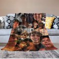 thumbnail image 6 of Thow Blanket Bed Art HD Nicholas Chavez Printing Super Soft Micro Wool Blanket Sofa Comfortable Warm Flannel Blanket Bed Living Room Merch Gift Party Decor 50x60, 6 of 6