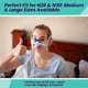 thumbnail image 4 of 6-Pack Reusable CPAP Nasal Mask Liners for N20, C Pap Mask Covers with Breathable Fabric, 4 of 5