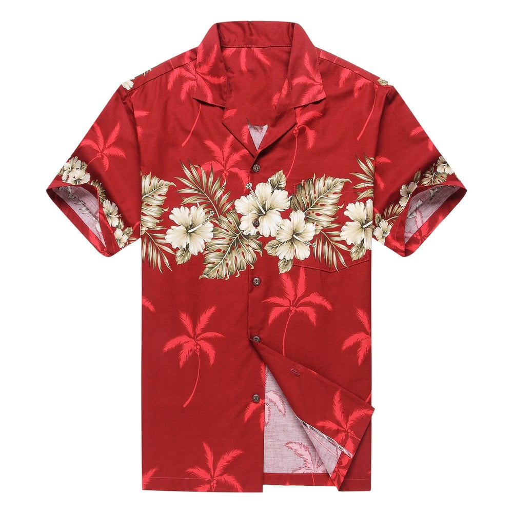 Hawaii Hangover - Made in Hawaii Men's Hawaiian Shirt Aloha Shirt Palm