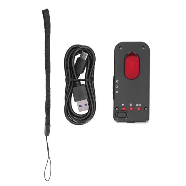 Detector de dispositivos ocultos, detector GPS Black One Detector GPS Escáner de señal RF diseñado para el futuro