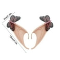 thumbnail image 2 of Soft Silicone Pointed Elf-Ear for Role-Play Party Events - Reusable Breathable Accessory, 2 of 6