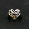 thumbnail image 7 of Mom Heart Ring Cz Gold Plated Engraved to Mom With Love Womens Ginger Lyne Collection, 7 of 7