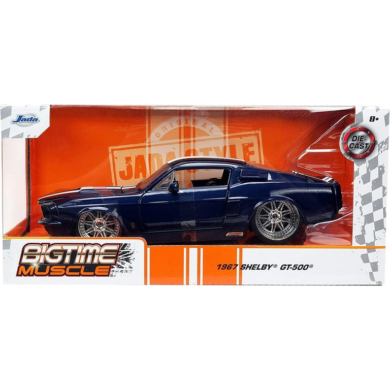 Jada Toys Mustang Model 1967 Shelby GT-500 Die-Cast Car, 1