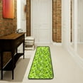 thumbnail image 3 of Dreamtimes Clover Pattern Hallway Runner Rug 2'x6' Kitchen Rug with Rubber Backing St Patrick's Day Non Slip Entryway Rug Runner Washable Soft Area Rug for Hallway Bedroom Kitchen Decor, 3 of 6