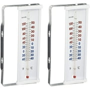 Taylor Precision Products Window Thermometer, 2 Pack
